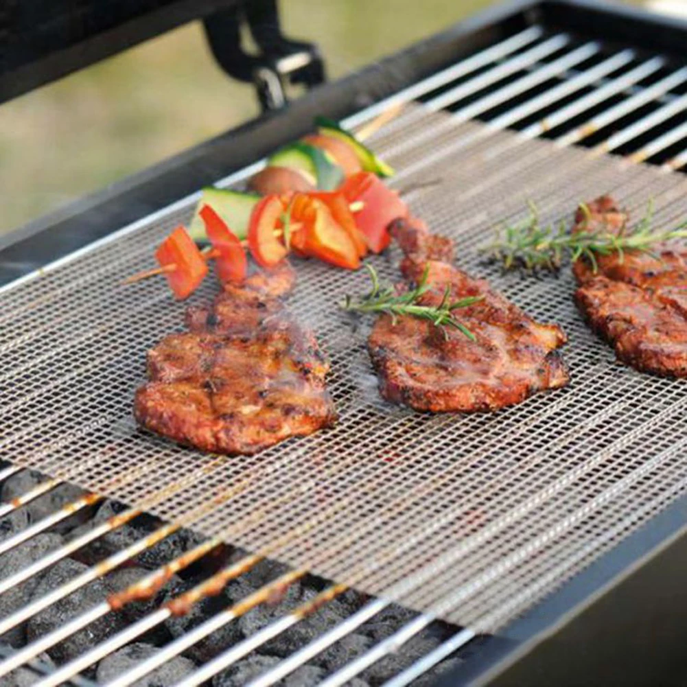 BBQ Mat Grid Shape 1404 156 002 Inch Heat Resistance Nonstick Barbecue Pad For Outdoor Grill Steady
BBQ Mat Grid Shape 1404 156 002 Inch Heat Resistance Nonstick Barbecue Pad For Outdoor Grill Steady