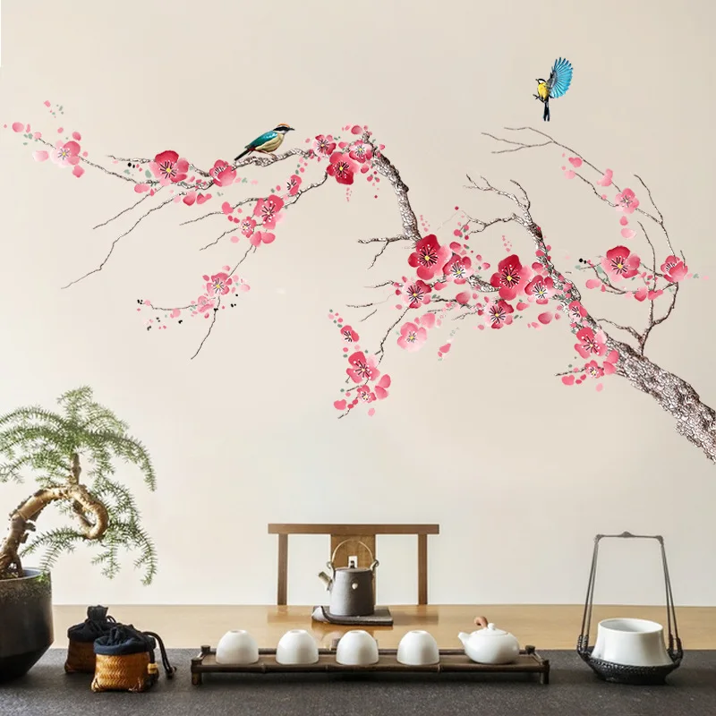 Chinese Flower Wall Stickers Vintage Teenager Home Office Decor Aesthetic Living Room Bedroom Self Adhesive Wallpaper Art Poster 
Chinese Flower Wall Stickers Vintage Teenager Home Office Decor Aesthetic Living Room Bedroom Self Adhesive Wallpaper Art Poster