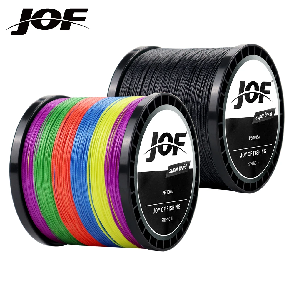 JOF 4 Strands 300M 500M 1000M Fishing Line Japanese Durable Multifilament Super Strong Sea Bass Wire Multicolor 100% PE
JOF 4 Strands 300M 500M 1000M Fishing Line Japanese Durable Multifilament Super Strong Sea Bass Wire Multicolor 100% PE