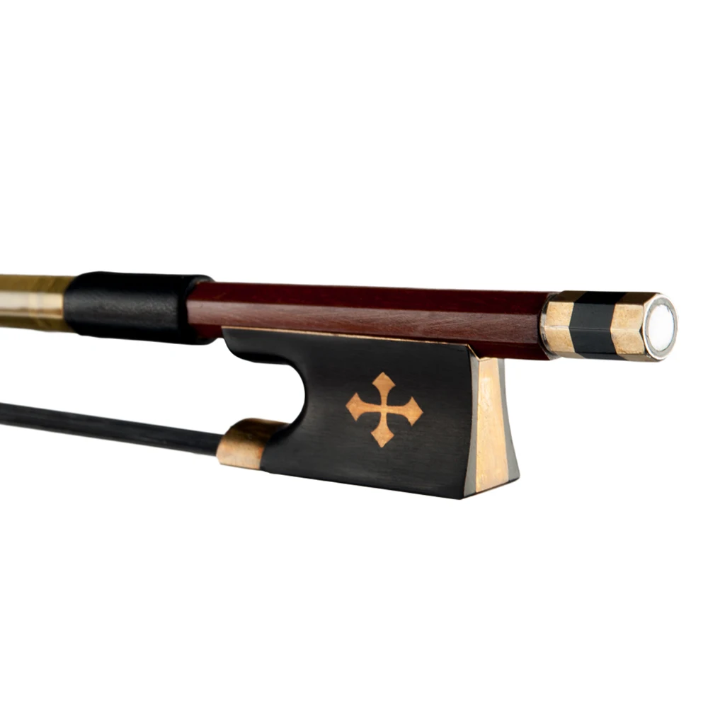 4/4 Violin Bow Brazilwood Black Mongolian Horeshair Ebony Frog Violin Bow for beginner 
4/4 Violin Bow Brazilwood Black Mongolian Horeshair Ebony Frog Violin Bow for beginner