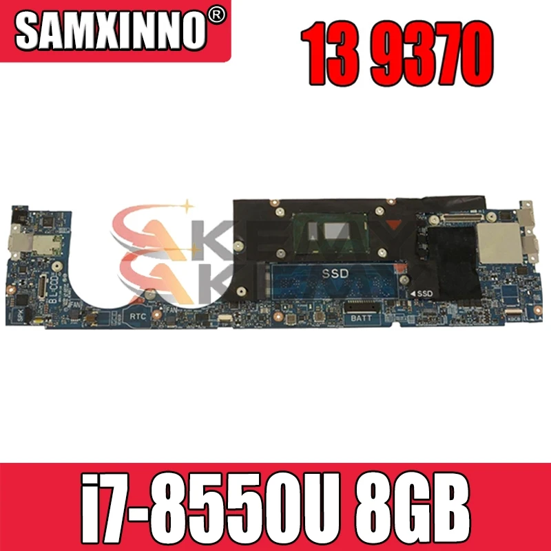Для DELL XPS 13 9370 CN-0XNRD5 0XNRD5 XNRD5 Материнская плата ноутбука SR3LC i7-8550U Процессор 8 ГБ с LA-E671P 100% рабочих
Для DELL XPS 13 9370 CN-0XNRD5 0XNRD5 XNRD5 Материнская плата ноутбука SR3LC i7-8550U Процессор 8 ГБ с LA-E671P 100% рабочих