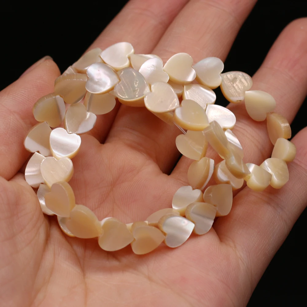 Hot New Product Natural Shell Beads Yellow Heart-shaped Exquisite Fashion Beaded Jewelry for Jewelry Making Necklace Bracelet
Hot New Product Natural Shell Beads Yellow Heart-shaped Exquisite Fashion Beaded Jewelry for Jewelry Making Necklace Bracelet