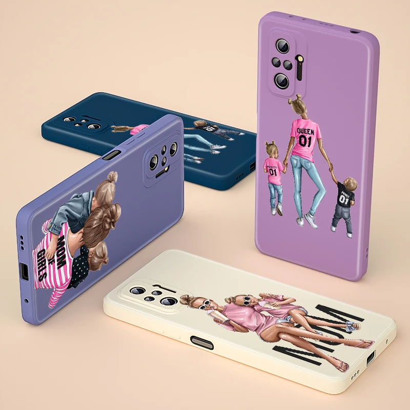 Family Mom Baby Dad Liquid Silicone Soft Cover For Xiaomi Redmi Note 10 10T 9 9T 8T 9S 8 7 Pro Max Phone Case
Family Mom Baby Dad Liquid Silicone Soft Cover For Xiaomi Redmi Note 10 10T 9 9T 8T 9S 8 7 Pro Max Phone Case
