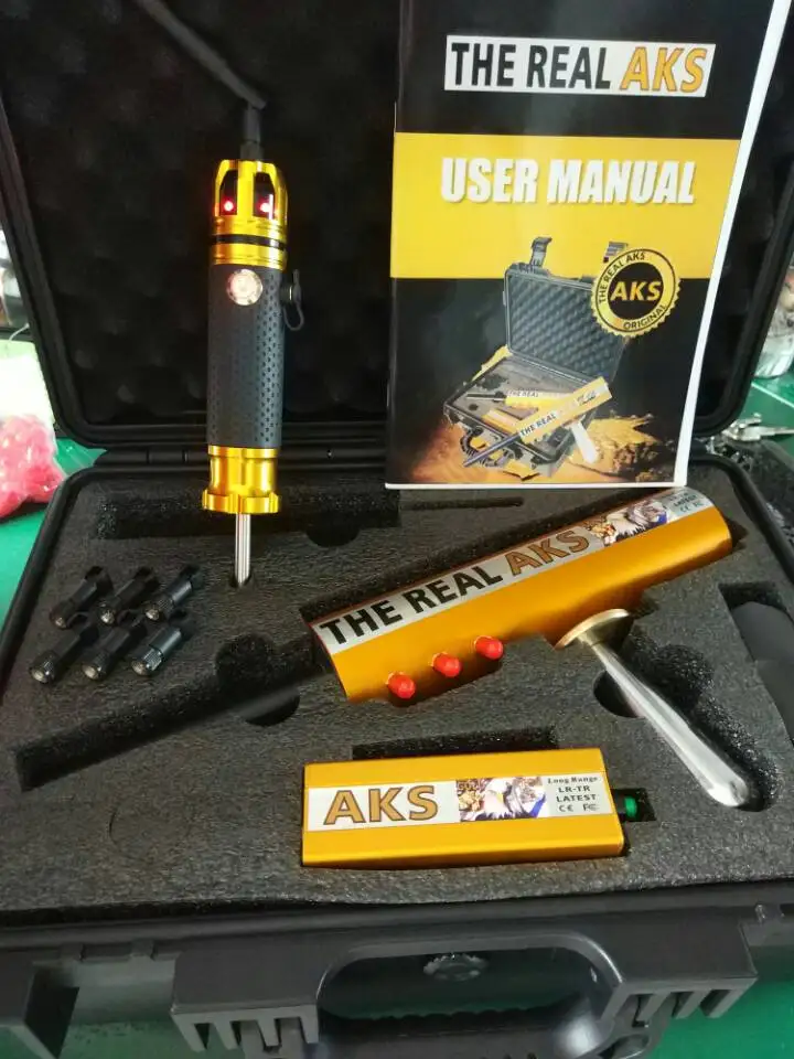 The Real AKS Long Range Gold Detector 6 Antennas Plastic Case for Silver Gem Diamond Golden + Filter
The Real AKS Long Range Gold Detector 6 Antennas Plastic Case for Silver Gem Diamond Golden + Filter