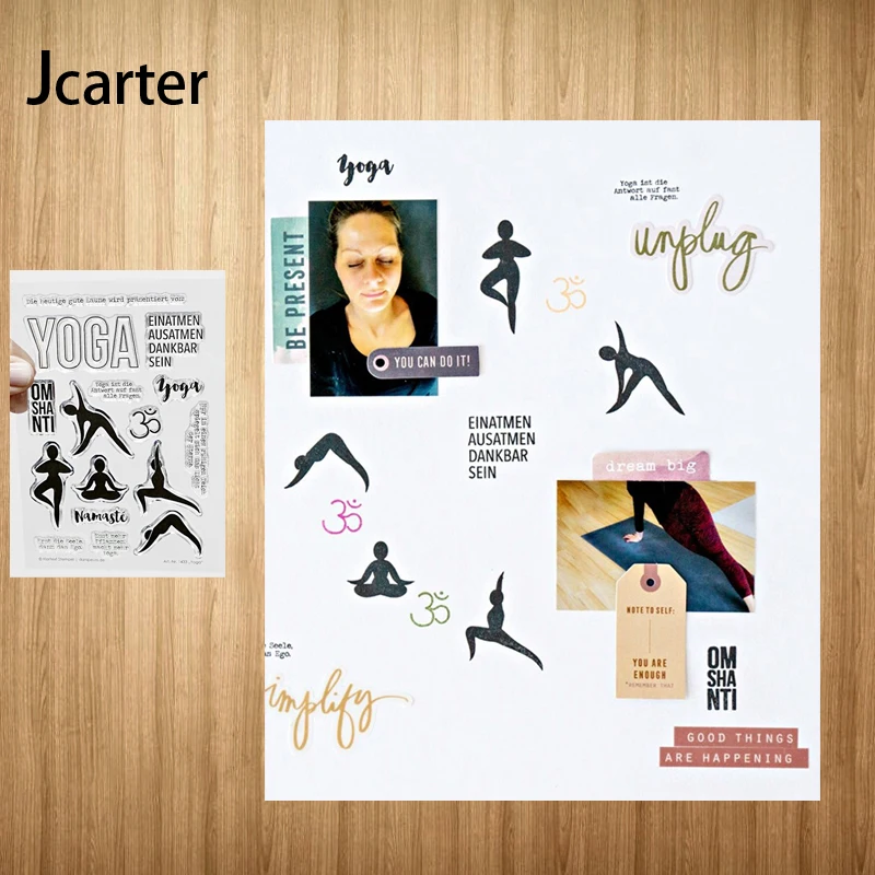 Yoga People Letters Rubber Clear Stamps Silicone Seals Scrapbook Craft handmade Tools Card Make Paper Make Decoration Stencil
Yoga People Letters Rubber Clear Stamps Silicone Seals Scrapbook Craft handmade Tools Card Make Paper Make Decoration Stencil