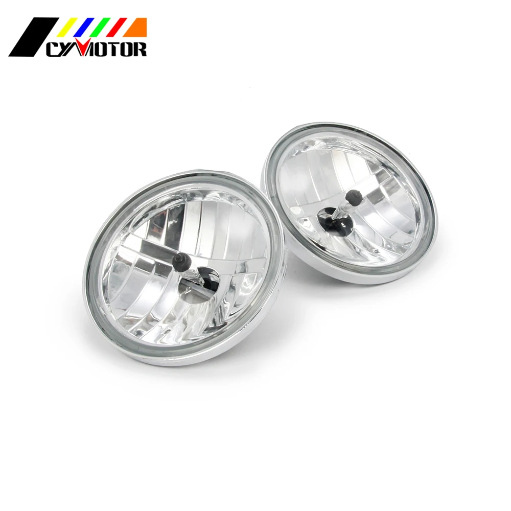 Motorcycle Chrome Round Auxiliary Passing Lamp Driving Headlight Spot Fog Light For Harley Except '14-later Touring Models
Motorcycle Chrome Round Auxiliary Passing Lamp Driving Headlight Spot Fog Light For Harley Except '14-later Touring Models