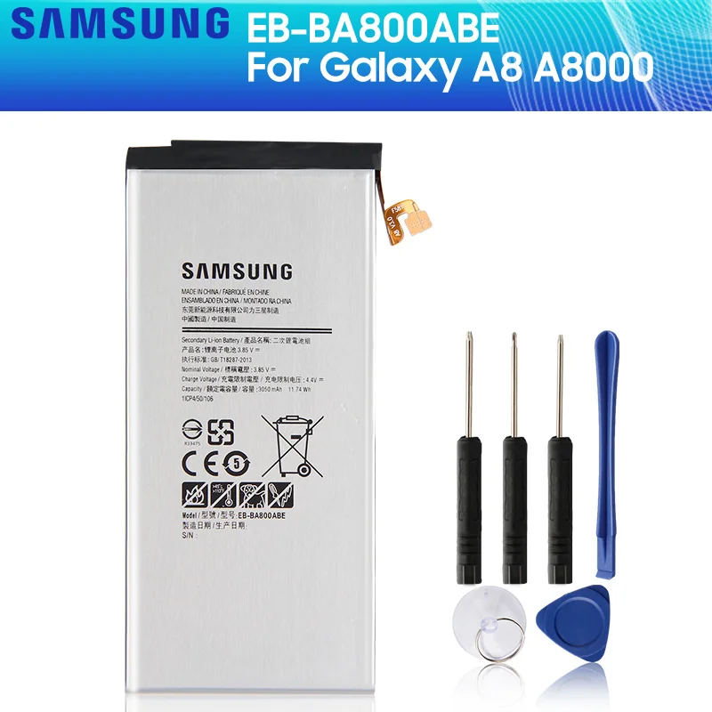 Оригинальная запасная аккумуляторная батарея для SAMSUNG GALAXY A8 2015 A8000 A800F A800S A800YZ