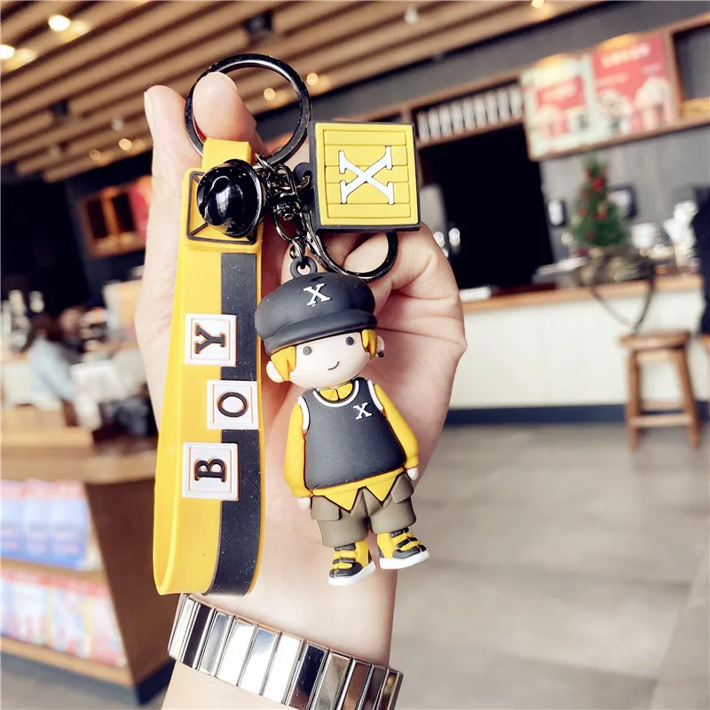 2021 Cool Boy Keychain Creative New Popular Car Key Chain Men Bag Pendant Keyring Lovers Gift
2021 Cool Boy Keychain Creative New Popular Car Key Chain Men Bag Pendant Keyring Lovers Gift