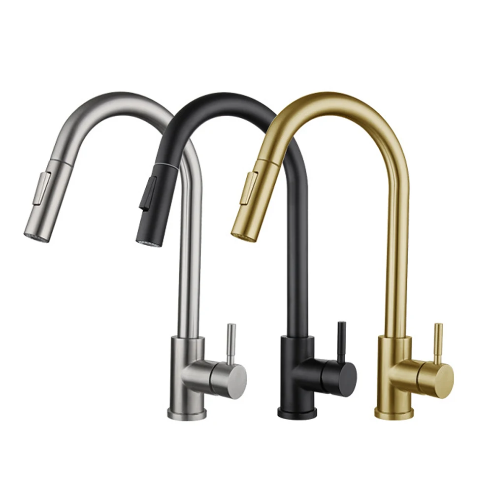 2021 Pull Out Black Sensor Kitchen Faucets Stainless Steel Smart Induction Mixed Tap Touch Control Sink Tap Torneira De Cozinha
2021 Pull Out Black Sensor Kitchen Faucets Stainless Steel Smart Induction Mixed Tap Touch Control Sink Tap Torneira De Cozinha