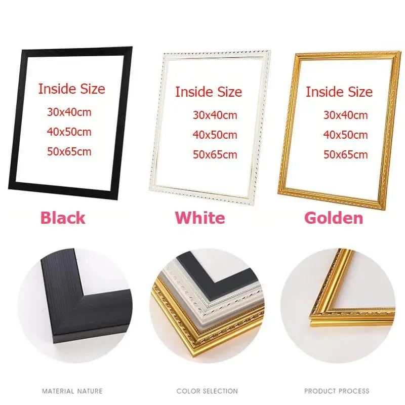 New Wood stretcher diy oil painting diamond Mosaic Thick wood frame wall painting picture frame Photo Inner frame sticker
New Wood stretcher diy oil painting diamond Mosaic Thick wood frame wall painting picture frame Photo Inner frame sticker