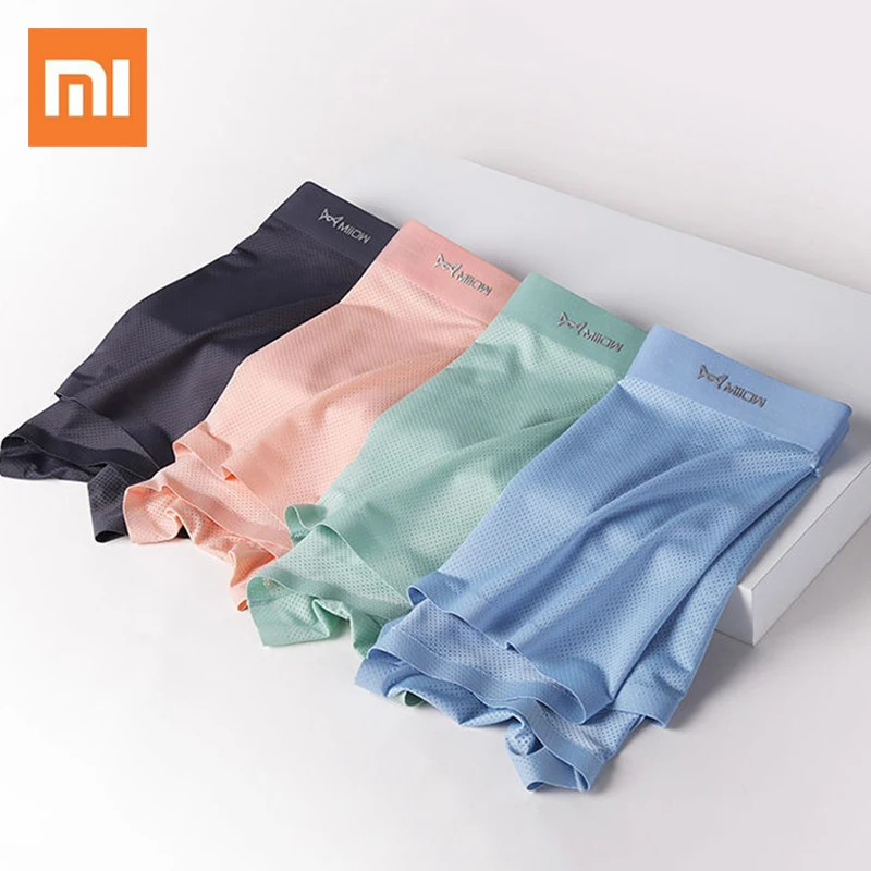 Трусы-боксеры мужские в наборе (3 шт.) Xiaomi, вискоза, цвет в ассортименте
Трусы-боксеры мужские в наборе (3 шт.) Xiaomi, вискоза, цвет в ассортименте