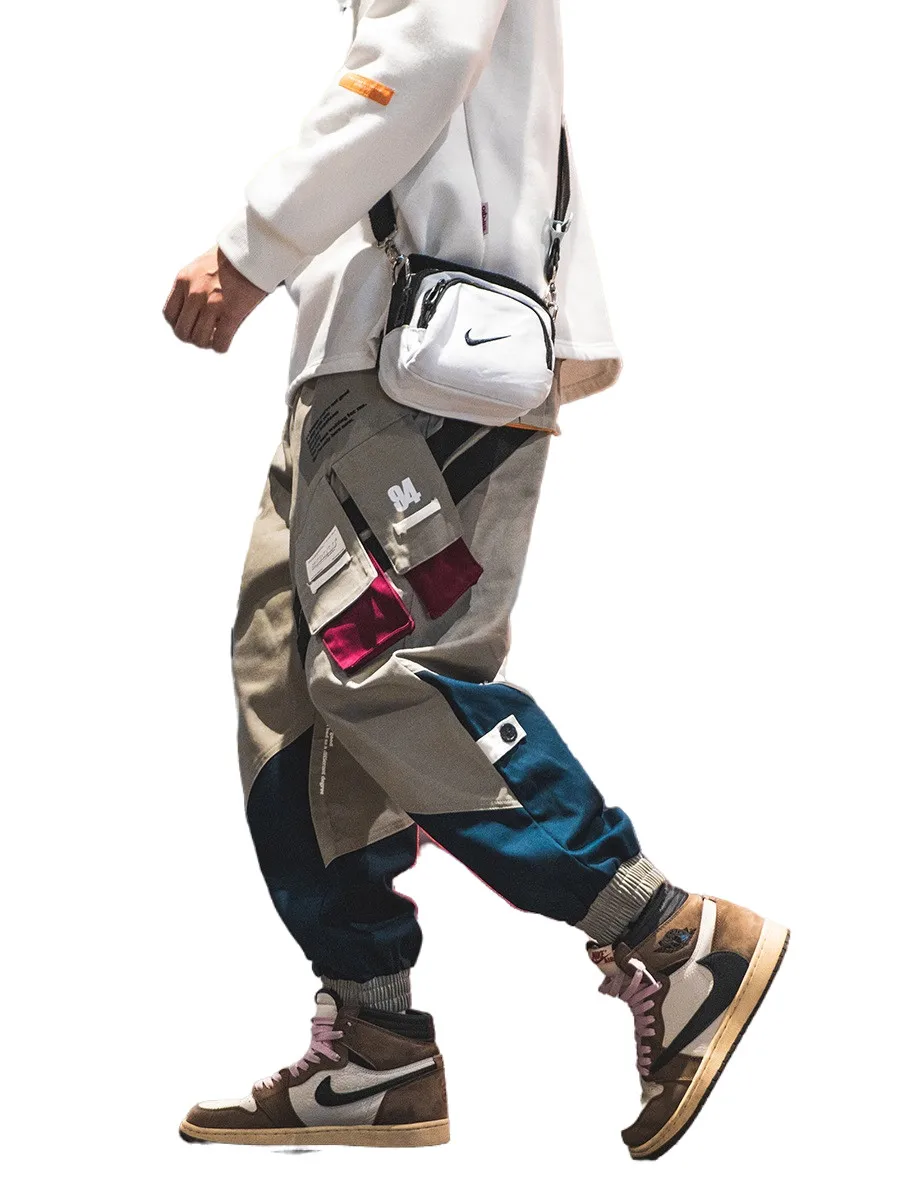 New Hip Hop Winter Jogger Wide Leg Pants Men Casual Tooling Pocket Men's Tights Korean Clothing MAN FASHION Free Shipping Chinos
New Hip Hop Winter Jogger Wide Leg Pants Men Casual Tooling Pocket Men's Tights Korean Clothing MAN FASHION Free Shipping Chinos