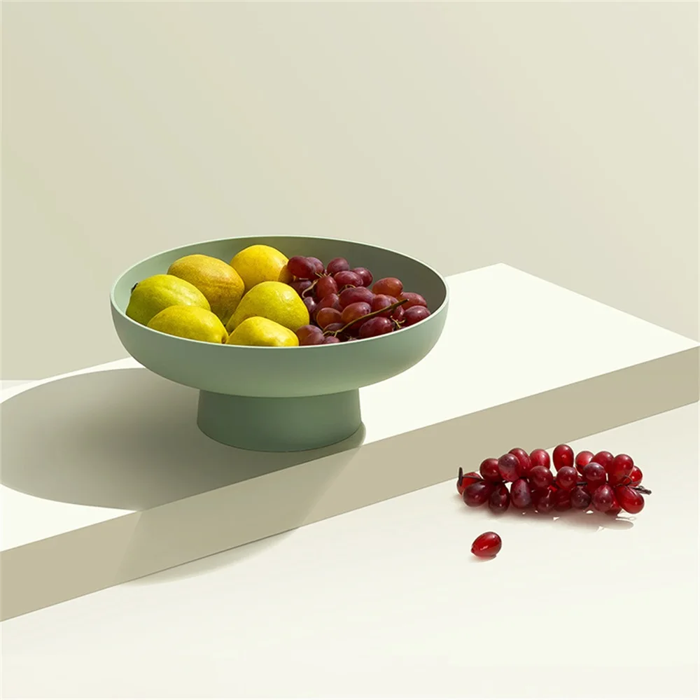 Nordic Round Fruit Snack Tray Rack Food Vegetable Storage Device Detachable Drain Basket Cake Display Stand Kitchen Dustpan 1PC
Nordic Round Fruit Snack Tray Rack Food Vegetable Storage Device Detachable Drain Basket Cake Display Stand Kitchen Dustpan 1PC