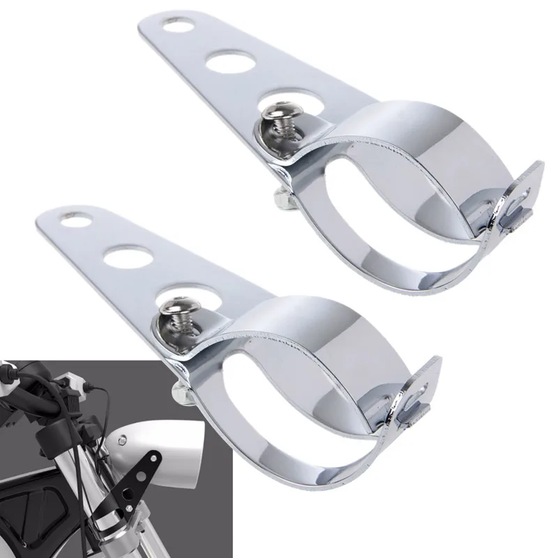34-43mm Motorcycle Headlight Mounting Bracket Adjuster Mount Clamp Chopper Holder For Harley Yamaha Bobber Cafe Racer Universal
34-43mm Motorcycle Headlight Mounting Bracket Adjuster Mount Clamp Chopper Holder For Harley Yamaha Bobber Cafe Racer Universal