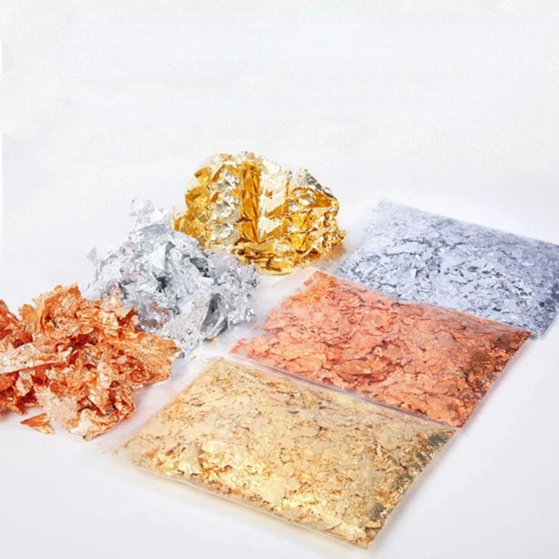 Nail Art Broken Gold Foil Broken Silver Copper Foil Broken Aluminum Foil Broken DIY Nail Art Painting Gold Foil Bag In Bulk
Nail Art Broken Gold Foil Broken Silver Copper Foil Broken Aluminum Foil Broken DIY Nail Art Painting Gold Foil Bag In Bulk
