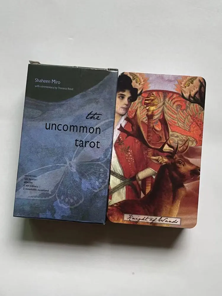 The Uncommon Tarot Cards Oracle Guidance Divination Fate Tarot Deck Board Games English For Family Gift Party Playing Card Game
The Uncommon Tarot Cards Oracle Guidance Divination Fate Tarot Deck Board Games English For Family Gift Party Playing Card Game