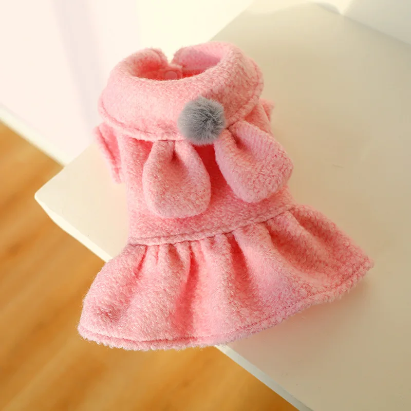 Fall Winter Woolen Dog Clothes Cute Rabbit Princess Dog Dress Pets Costumes Puppy Cat Dress Poodle Pug Clothes Pomeranian Pug
Fall Winter Woolen Dog Clothes Cute Rabbit Princess Dog Dress Pets Costumes Puppy Cat Dress Poodle Pug Clothes Pomeranian Pug