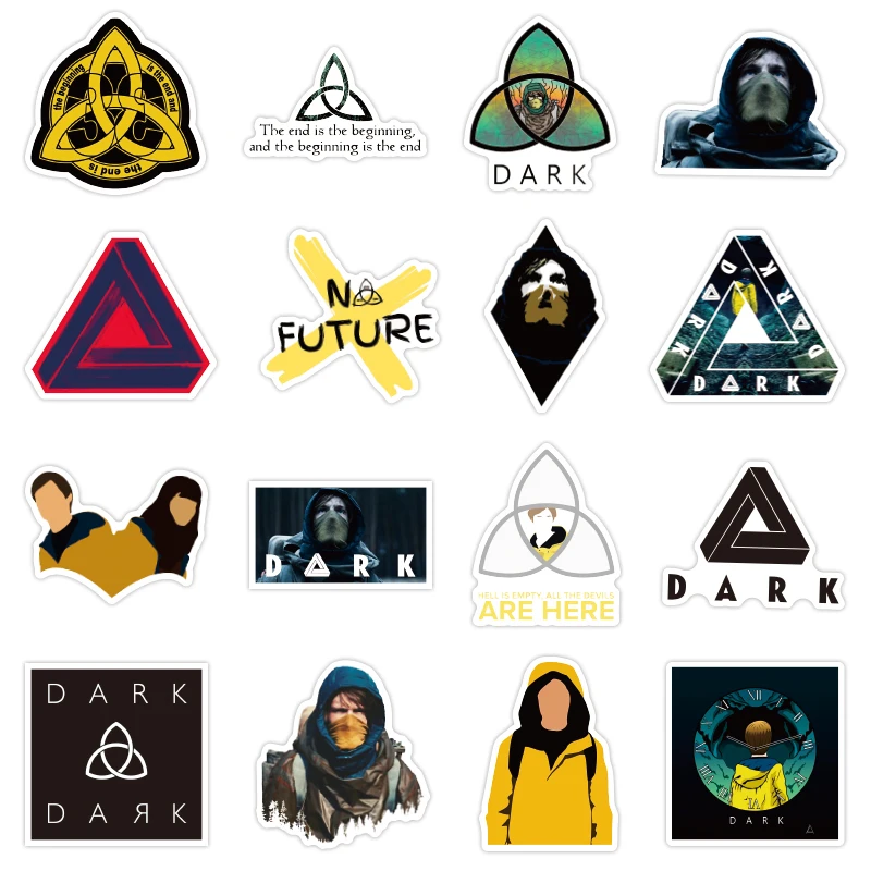 50 PCS German drama dark Waterproof Sticker For Luggage Car Guaitar Skateboard Phone Laptop Bicycle Stickers
50 PCS German drama dark Waterproof Sticker For Luggage Car Guaitar Skateboard Phone Laptop Bicycle Stickers