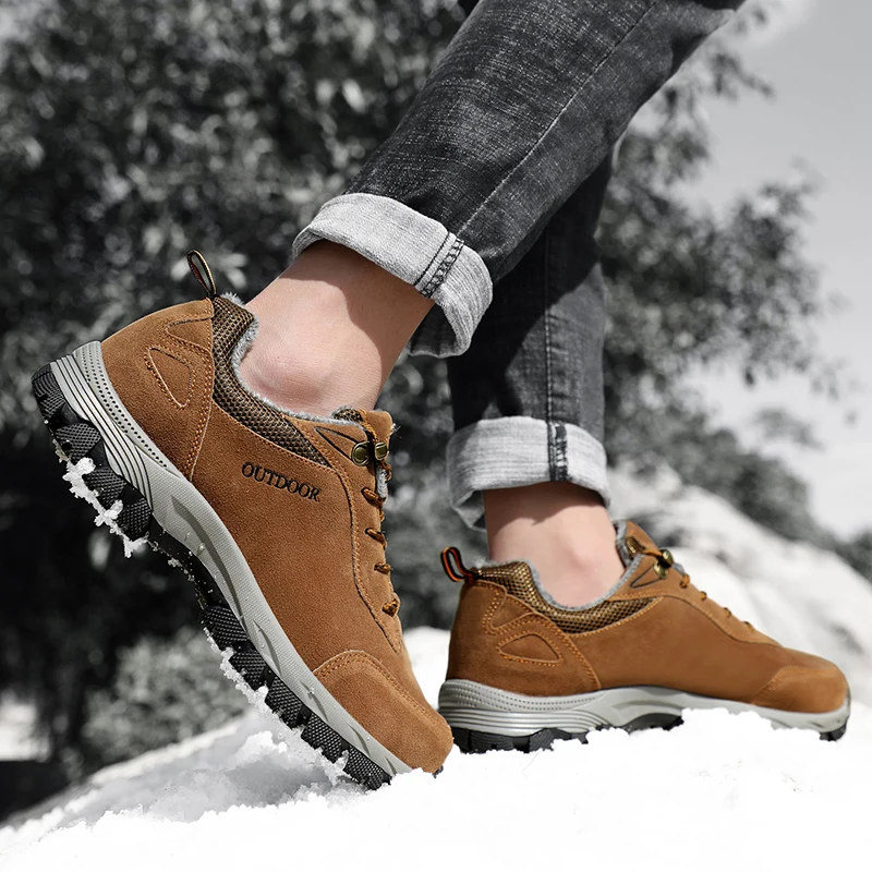 H2-1712 2021 Large Men's Winter Plush Warm Outdoor Mountaineering Shoes Cross Country Shoes Comfortable Warm Sports Casual Shoes
H2-1712 2021 Large Men's Winter Plush Warm Outdoor Mountaineering Shoes Cross Country Shoes Comfortable Warm Sports Casual Shoes