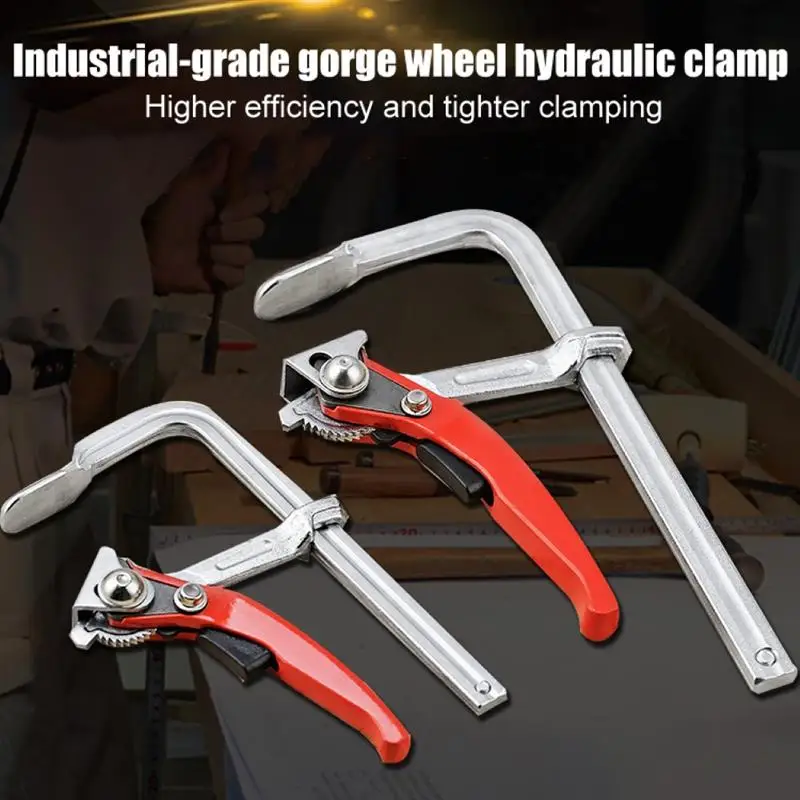 F Clamp Quick Release Rail Clamp for MFT and Guide Rail System Hand Tool Woodworking DIY
F Clamp Quick Release Rail Clamp for MFT and Guide Rail System Hand Tool Woodworking DIY