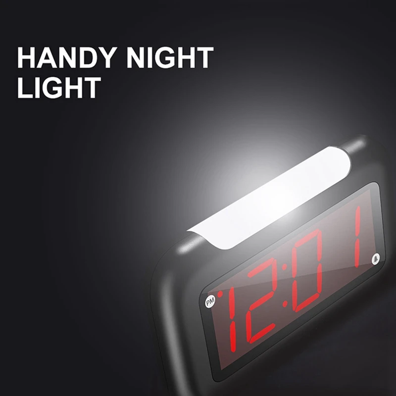ZEITHALTER Home LED Digital Alarm Clock with Nightlight,USB Charging Snooze,Portable Clock for Bedrooms,Bedside,Desk Decor
ZEITHALTER Home LED Digital Alarm Clock with Nightlight,USB Charging Snooze,Portable Clock for Bedrooms,Bedside,Desk Decor