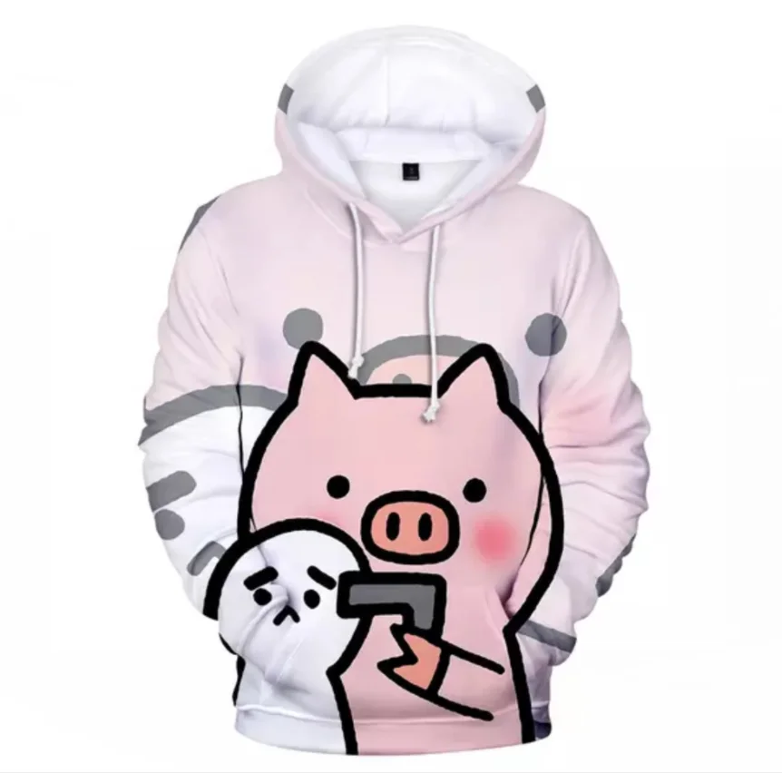 New 2021 Men/Women Hoodies Sleeve Cool Cute The Pig 3D Printed Sweatshirt Kawaii Hooded Porket Casual Jackets Hip Hop Outwear
New 2021 Men/Women Hoodies Sleeve Cool Cute The Pig 3D Printed Sweatshirt Kawaii Hooded Porket Casual Jackets Hip Hop Outwear