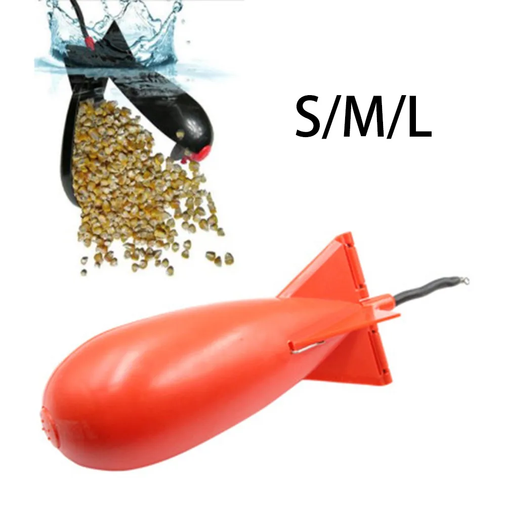 Carp Fishing Rocket Feeder Spod Bomb Float Lure Bait Holder Pellet Rocket Feeder Position Gear Pellet Fishing Accessories
Carp Fishing Rocket Feeder Spod Bomb Float Lure Bait Holder Pellet Rocket Feeder Position Gear Pellet Fishing Accessories