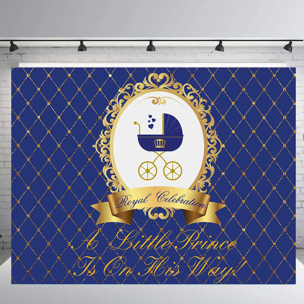 BEIPOTO Little Prince Baby Shower Photo Background Royal Blue Boy Celebration Party Banner Backdrops for Photography booth B-470
BEIPOTO Little Prince Baby Shower Photo Background Royal Blue Boy Celebration Party Banner Backdrops for Photography booth B-470