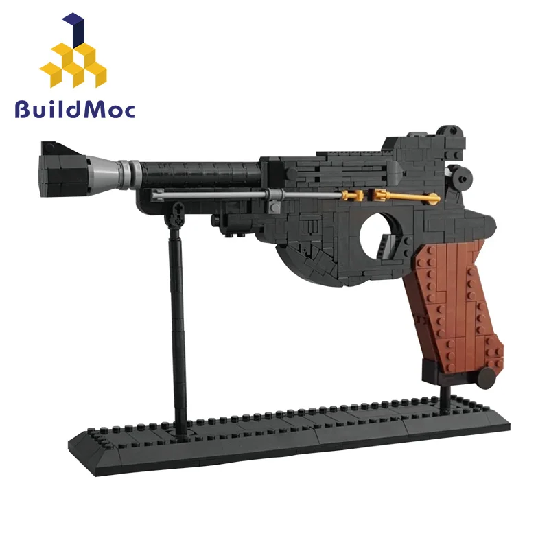 Buildmoc Star Plan Movie Blaster Pistol Fires MOC Military Soldier Weapon Sniper Gun Building Blocks Set Assembly Toys For Boys
Buildmoc Star Plan Movie Blaster Pistol Fires MOC Military Soldier Weapon Sniper Gun Building Blocks Set Assembly Toys For Boys