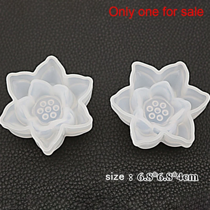 Transparent Silicone Mould Dried Flower Resin Decorative Craft DIY Three-Dimensional Lotus Mold for Jewelry
Transparent Silicone Mould Dried Flower Resin Decorative Craft DIY Three-Dimensional Lotus Mold for Jewelry
