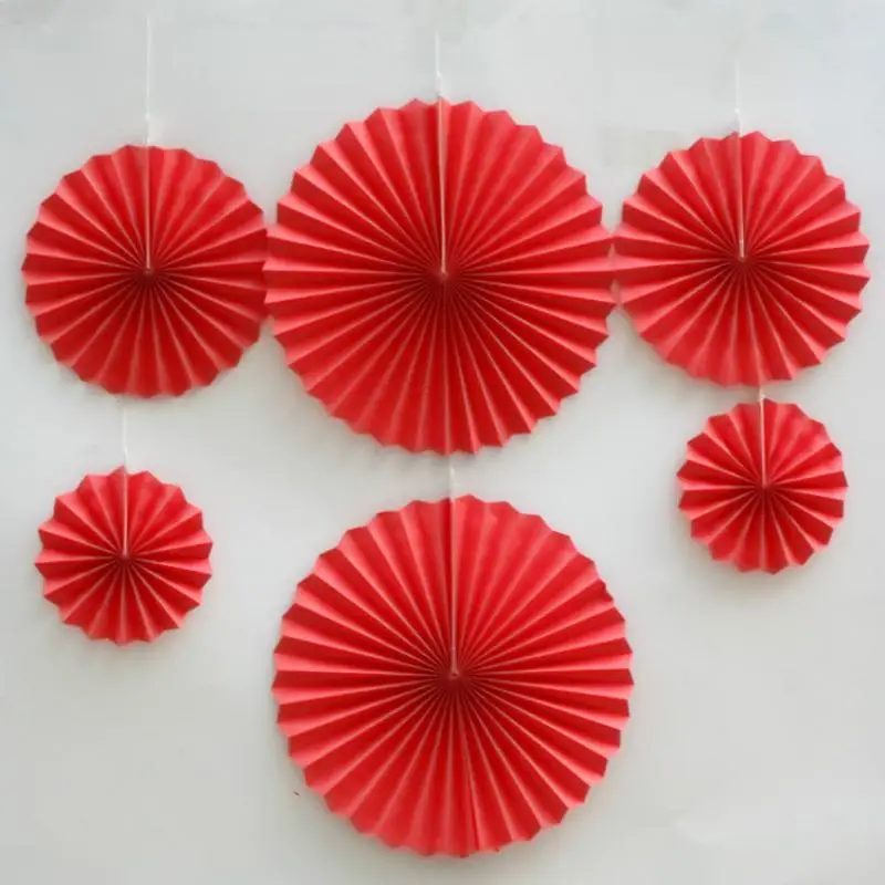 Festive handmade red paper fan six sets of wedding party decoration hanging fan flower Wedding hand fans decorative fan hand
Festive handmade red paper fan six sets of wedding party decoration hanging fan flower Wedding hand fans decorative fan hand