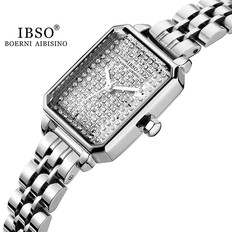 IBSO Silver Luxury Women Watches Stainless Steel Women Quartz Wristwatches Elegant Raindrop Design Ladies Daily Watches 2021
IBSO Silver Luxury Women Watches Stainless Steel Women Quartz Wristwatches Elegant Raindrop Design Ladies Daily Watches 2021