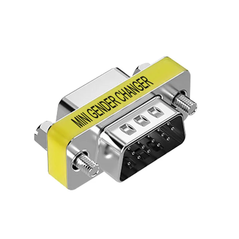 VGA Connector 15pin Double Female to Male Adapter Plug Changer Adapter for VGA Extension Cable Cord
VGA Connector 15pin Double Female to Male Adapter Plug Changer Adapter for VGA Extension Cable Cord