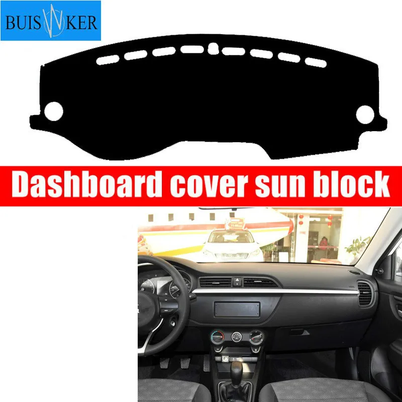 Чехол для приборной панели автомобиля, LHD, для Kia Rio 4 K2 2017 2018, противоскользящий, панель Dashmat, козырек от солнца, ковер, коврик для стайлинга авт... 
Чехол для приборной панели автомобиля, LHD, для Kia Rio 4 K2 2017 2018, противоскользящий, панель Dashmat, козырек от солнца, ковер, коврик для стайлинга авт...