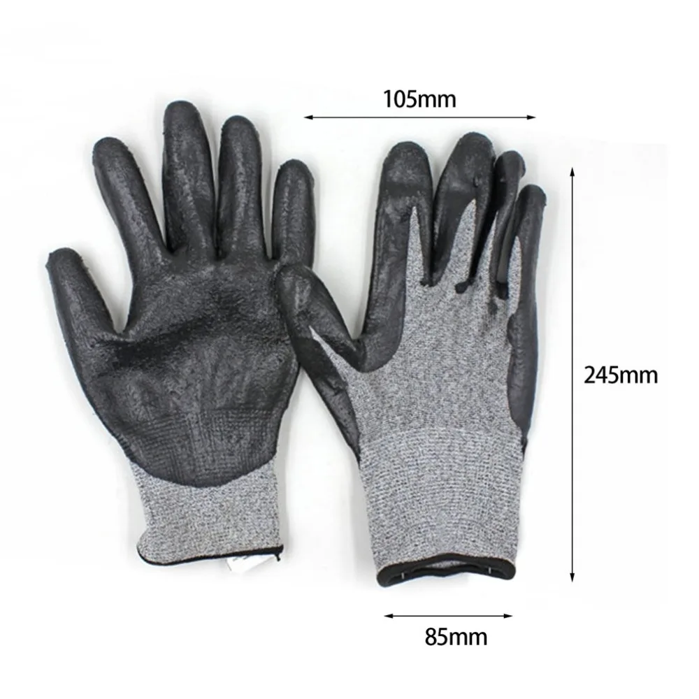 XL 1 Pair Anti-Abrasion Cut Resistant Safety Labor Protective Gloves Electric Welding Soldering Metal Industrial Tactical Gloves
XL 1 Pair Anti-Abrasion Cut Resistant Safety Labor Protective Gloves Electric Welding Soldering Metal Industrial Tactical Gloves