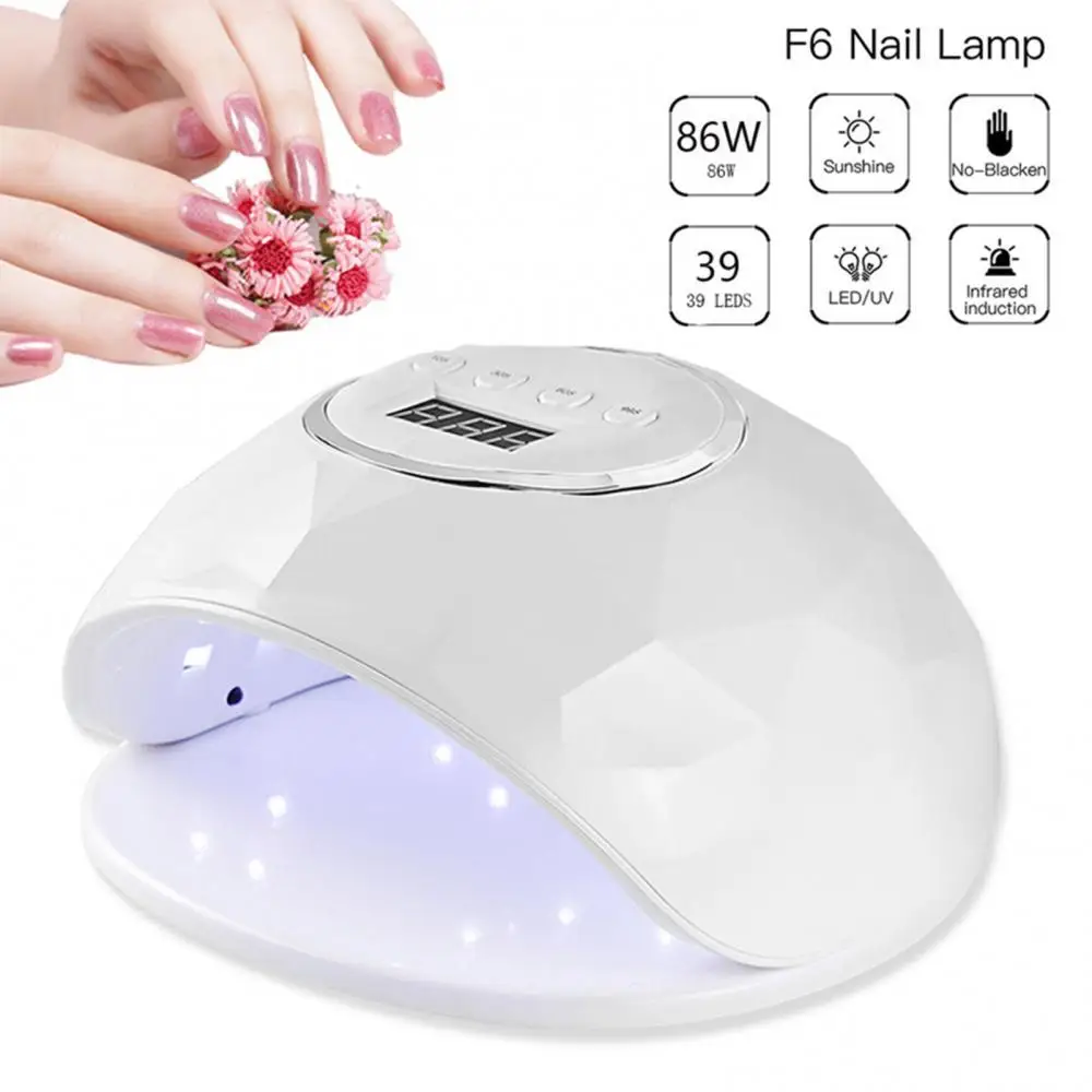 86W 39 LEDs Nail UV Gel Varnish Dryer LEDS Lamp Nail Art Tools 4 Gear Infrared Intelligent Induction UV Lamp Nail Polish Dryer
86W 39 LEDs Nail UV Gel Varnish Dryer LEDS Lamp Nail Art Tools 4 Gear Infrared Intelligent Induction UV Lamp Nail Polish Dryer