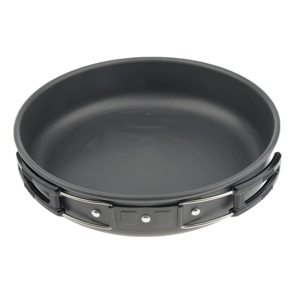 Outdoor Picnic Frying Pan Portable Backpacking Camping Pot Cooking Tool 22cm 
Outdoor Picnic Frying Pan Portable Backpacking Camping Pot Cooking Tool 22cm
