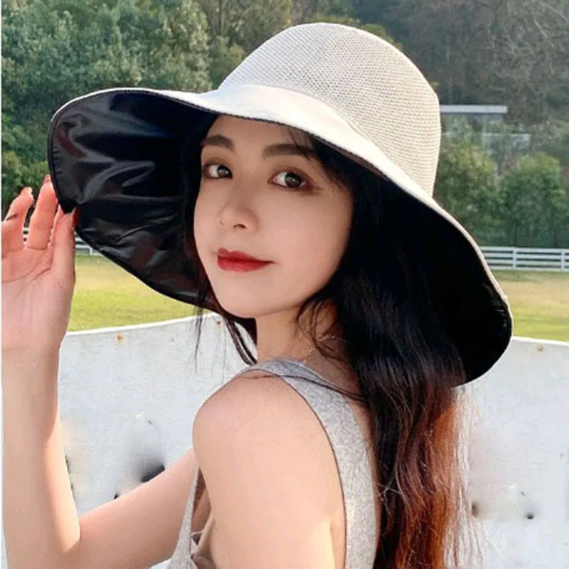 Women Sun Hats Fisherman Hat Sun Protection Mesh Breathable Sunhat Female Summer Travel Sunshade Breathable Beach Hat Foldable
Women Sun Hats Fisherman Hat Sun Protection Mesh Breathable Sunhat Female Summer Travel Sunshade Breathable Beach Hat Foldable