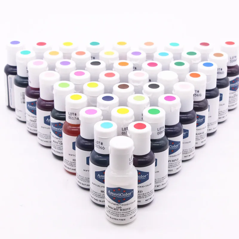 Americolor natural food coloring bakeable cake dessert beverage cream baking tint coloring kitchen baking supplies
Americolor natural food coloring bakeable cake dessert beverage cream baking tint coloring kitchen baking supplies
