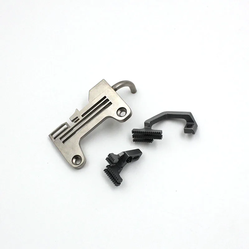 YUK 988 Needle Position EX 4-Wire Air Blowing Of Overlock / Tension Sewing Machine Needle Plate + Feed Dog
YUK 988 Needle Position EX 4-Wire Air Blowing Of Overlock / Tension Sewing Machine Needle Plate + Feed Dog