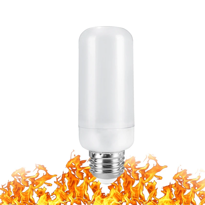 5pcs E27 LED Flame Light 5W Dynamic Flame Effect Bulbs AC85-265V Simulation Flickering Flame Lamp Creative Home Lighting Decor
5pcs E27 LED Flame Light 5W Dynamic Flame Effect Bulbs AC85-265V Simulation Flickering Flame Lamp Creative Home Lighting Decor