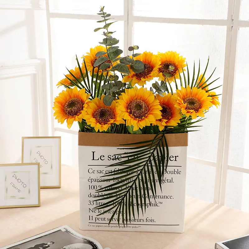 Artificial Flower Silk Cloth Flower Sunflower Simulation Flower Home Decoration Ornaments Room Decoration Garden Decoration
Artificial Flower Silk Cloth Flower Sunflower Simulation Flower Home Decoration Ornaments Room Decoration Garden Decoration