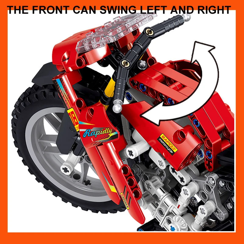 City Technic Sports Motorcycle Speed Champions Block Super Racer Motorbike Creator Model Building Brick Kids Toys for boys Gifts
City Technic Sports Motorcycle Speed Champions Block Super Racer Motorbike Creator Model Building Brick Kids Toys for boys Gifts