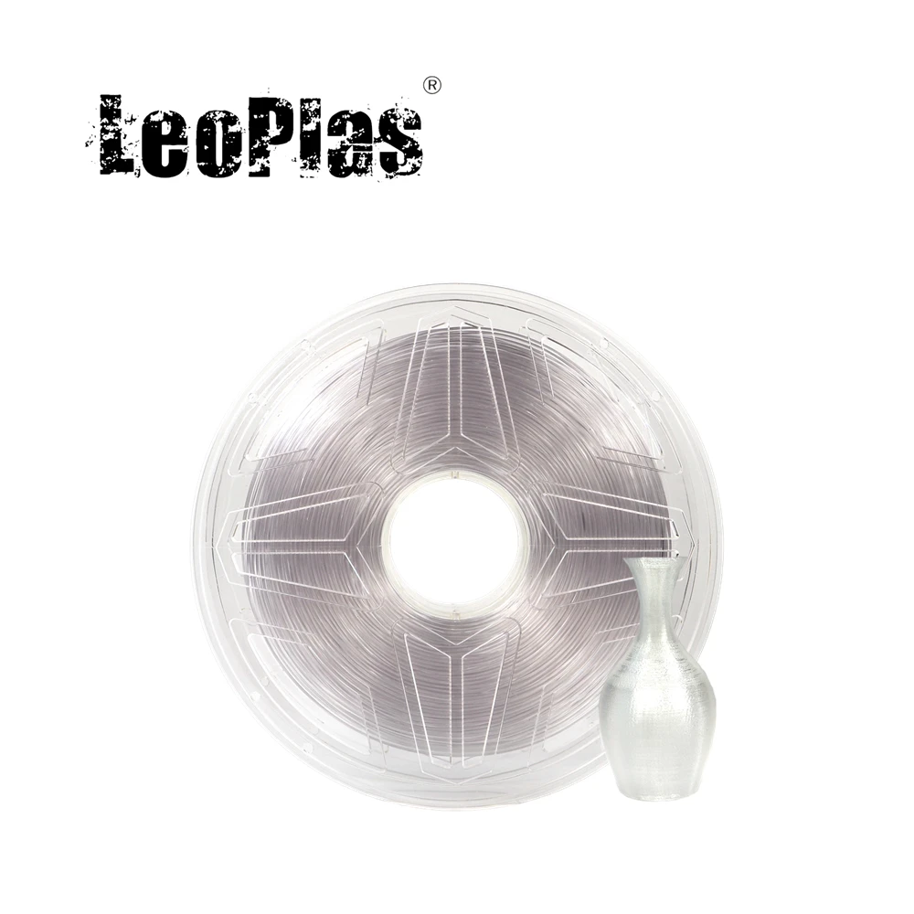 LeoPlas 1.75mm Flexible Soft Translucent Transparent Natutal Clear TPU Filament 1kg For 3D Printer Printing Rubber Supplies
LeoPlas 1.75mm Flexible Soft Translucent Transparent Natutal Clear TPU Filament 1kg For 3D Printer Printing Rubber Supplies