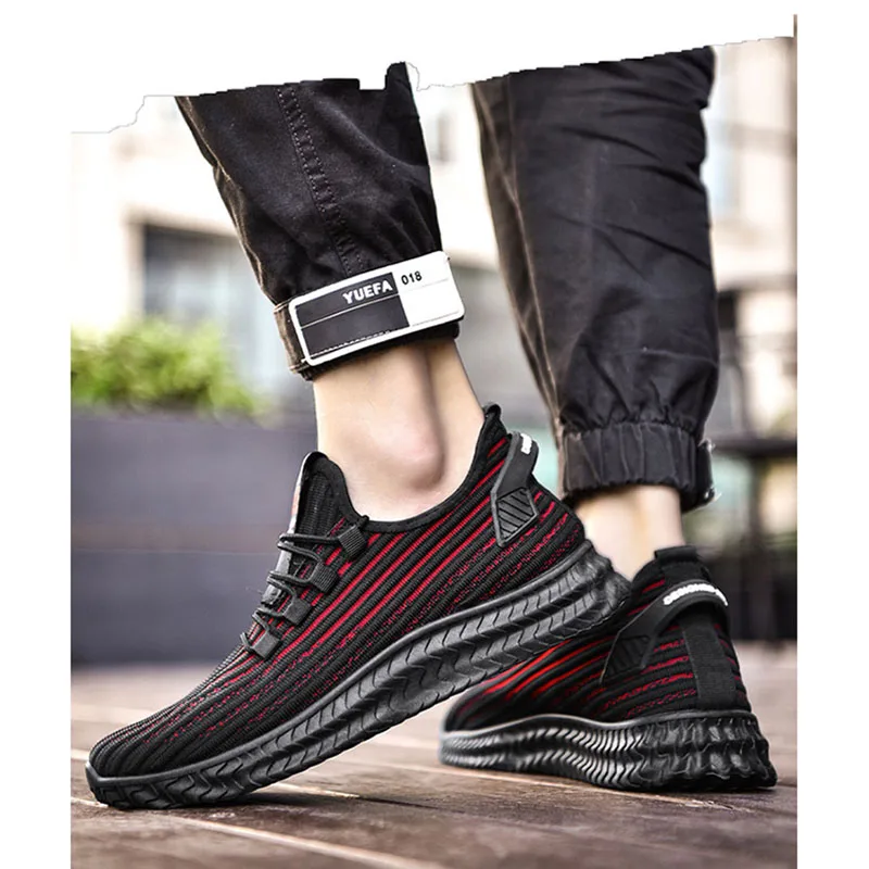 New Trend Sports Shoes Men's 2021 Mesh Surface Breathable Shoes Men's Casual Running Light Fly-woven Men's Shoes
New Trend Sports Shoes Men's 2021 Mesh Surface Breathable Shoes Men's Casual Running Light Fly-woven Men's Shoes
