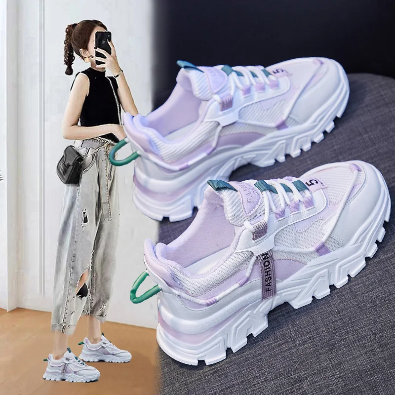 Old Daddy Shoes Spring 2021 New Korean Version of All-match Sports Shoes Female Harajuku Running Shoes Women's Shoes
Old Daddy Shoes Spring 2021 New Korean Version of All-match Sports Shoes Female Harajuku Running Shoes Women's Shoes