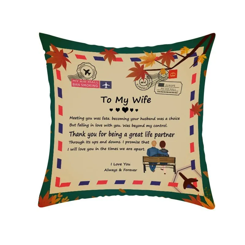 Maple Leaf Cushion Cover To My Daughter Son Wife Girlfriend Express Love Home Decor Pillow Cover Soft Cozy Cushion Case Gifts
Maple Leaf Cushion Cover To My Daughter Son Wife Girlfriend Express Love Home Decor Pillow Cover Soft Cozy Cushion Case Gifts