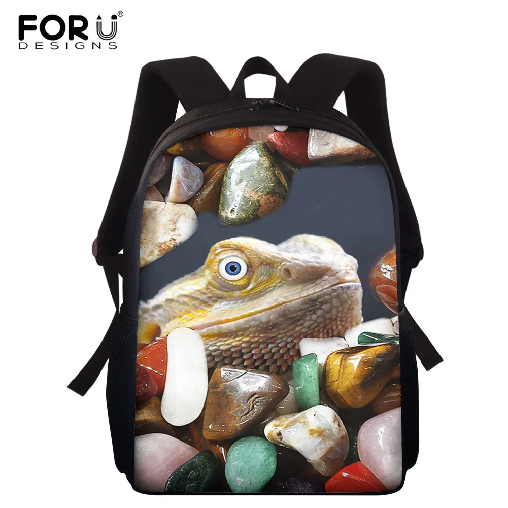 FORUDESIGNS Fashion Primary Student Backpack 3D Chameleon Pattern Children School Bags Casual Kids Bag Kindergarten Backpack
FORUDESIGNS Fashion Primary Student Backpack 3D Chameleon Pattern Children School Bags Casual Kids Bag Kindergarten Backpack