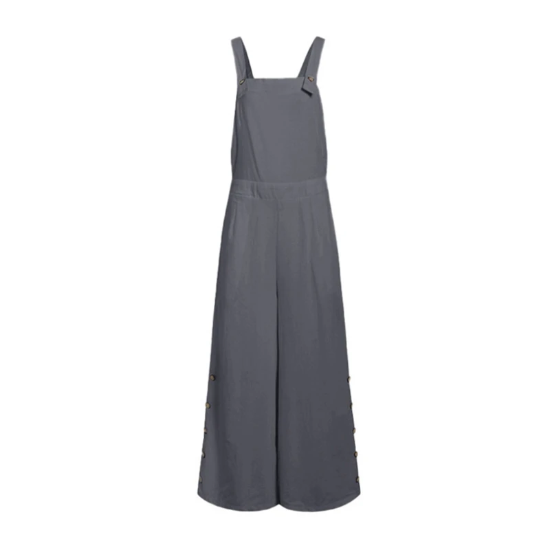 Women Summer Jumpsuit Ladies Rompers Sexy Sleeveless Wide Leg Solid Overalls Pantalon Femme Plus Size Playsuit Monos Mujer
Women Summer Jumpsuit Ladies Rompers Sexy Sleeveless Wide Leg Solid Overalls Pantalon Femme Plus Size Playsuit Monos Mujer