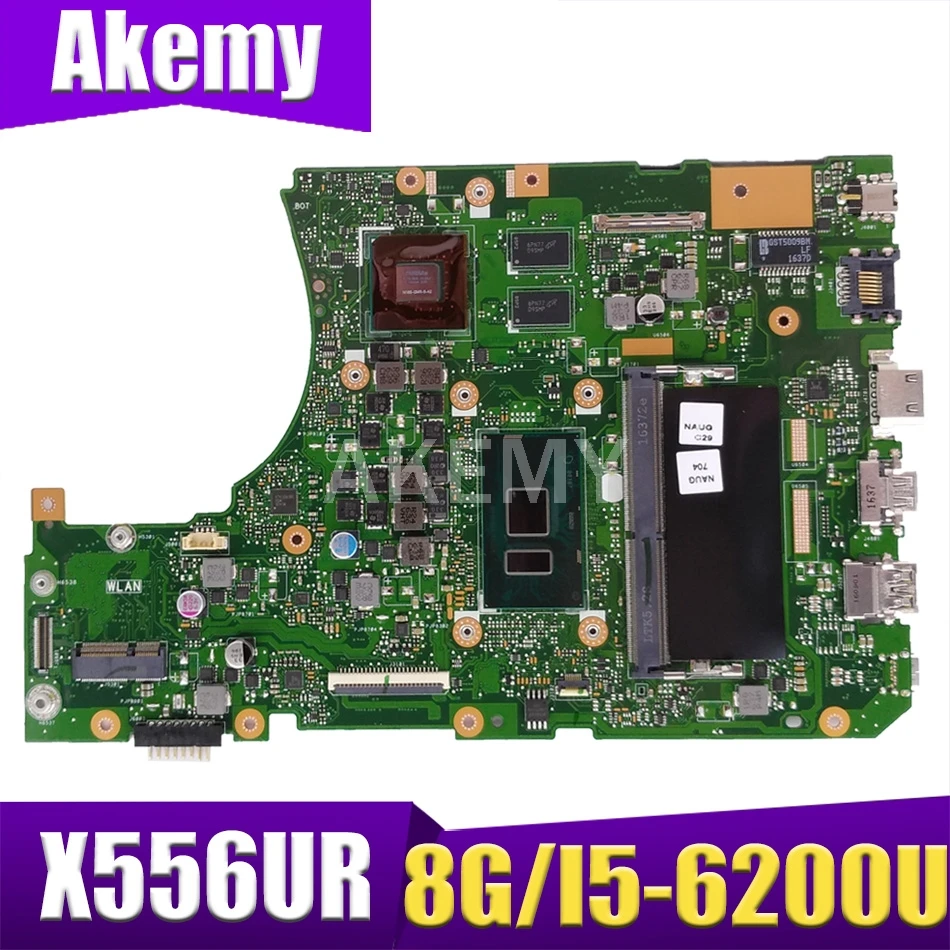 X556UR 8G / I5-6200U (V2G) DDR4 для Asus X556UV X556UJ X556UB X556UQ Mainboard материнская плата 90NB0BF0-R00050
X556UR 8G / I5-6200U (V2G) DDR4 для Asus X556UV X556UJ X556UB X556UQ Mainboard материнская плата 90NB0BF0-R00050